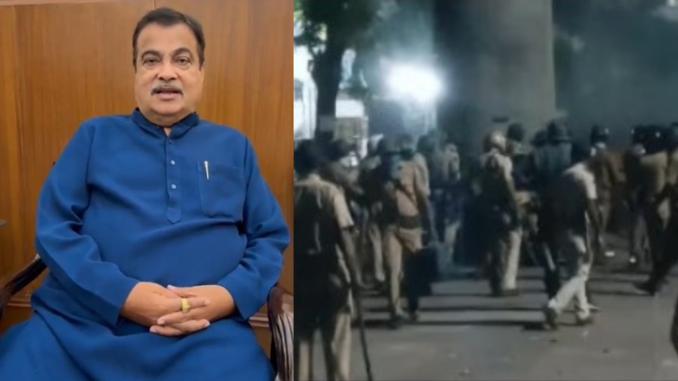 नागपुरमध्ये दगडफेक, जाळपोळ आणि अफवा ; नितीन गडकरींचे नागरिकांना शांततेचे आवाहन !