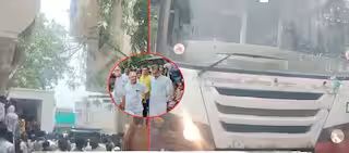 जळगाव जिल्ह्यातील  चोपडा शहरात भीषण अपघात : एसटी बसने चिरडले चार जण, दोघांचा मृत्यू, दोघे गंभीर जखमी