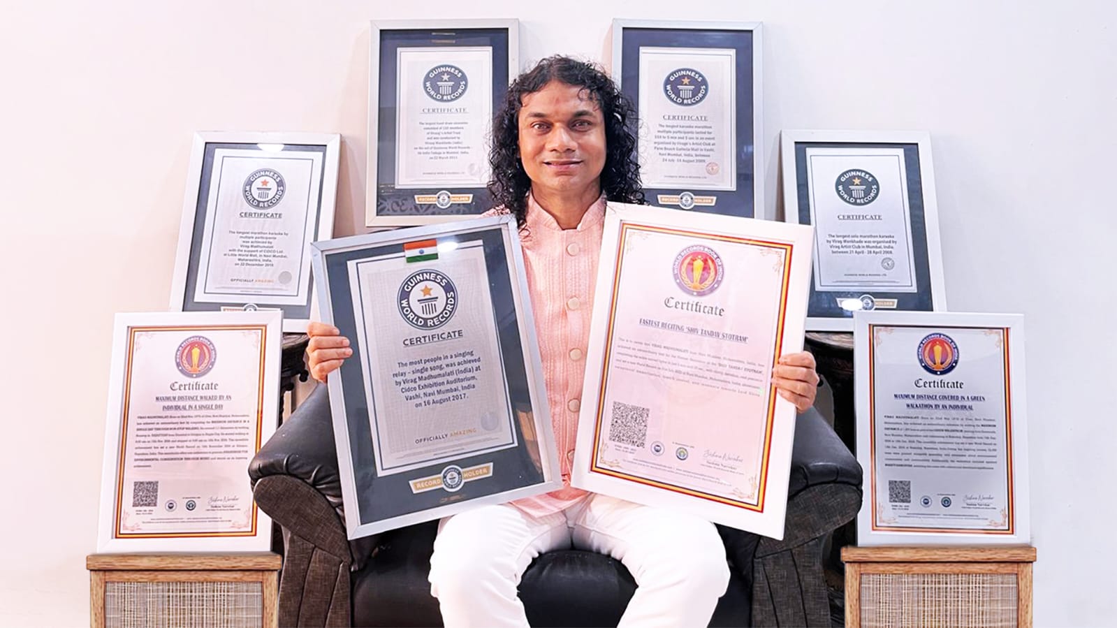 विराग मधुमालती : जागतिक पातळीवर भारताचा गौरव करणारा संगीतकार – अनेक वर्ल्ड रेकॉर्ड्सची नोंद