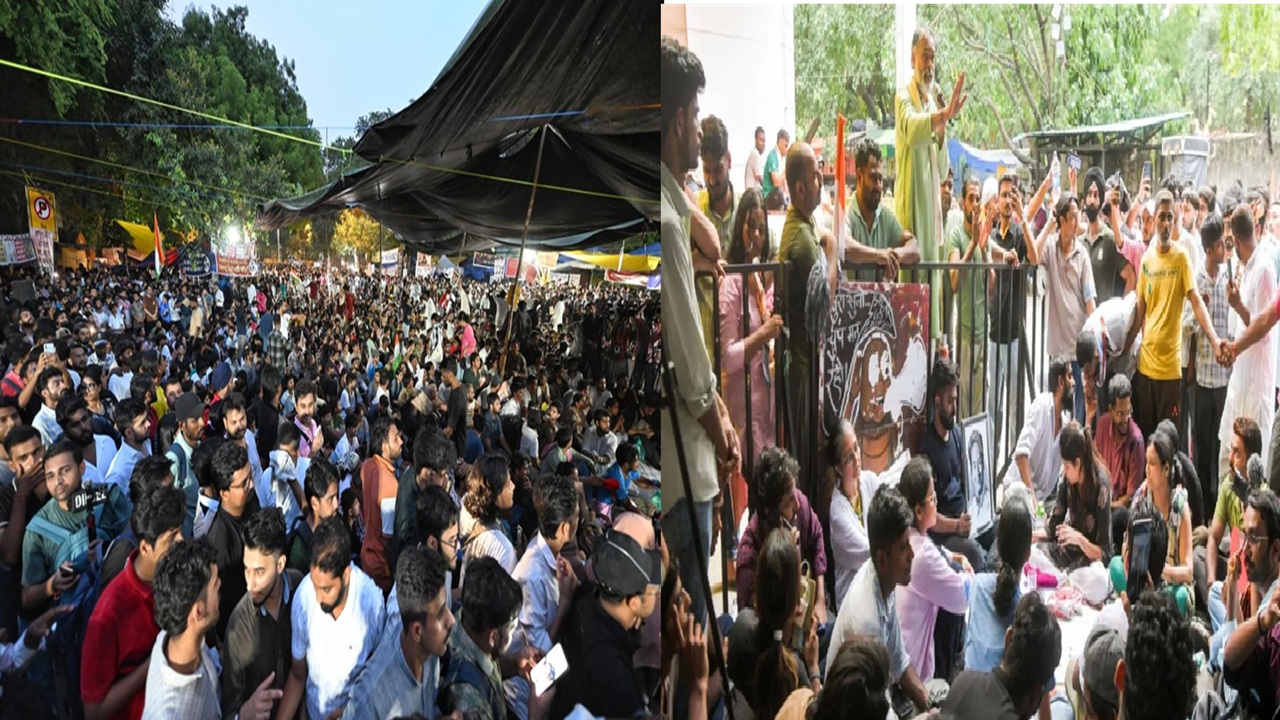 जंतरमंतरवर शेकडो समर्थक अन् विद्यार्थी; कडेकोट बंदोबस्त, थेट कलम १६३ लागू; काय असणार आंदोलनाची पुढची दिशा?