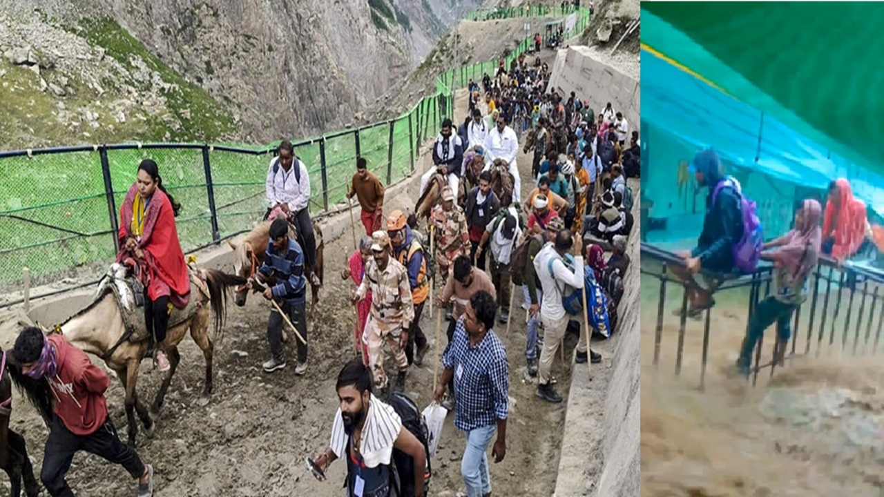 पावसामुळे वैष्णोदेवी आणि अमरनाथ यात्रेला फटका; दर्शनाबाबत भाविकांसाठी महत्त्वाचा निर्णय