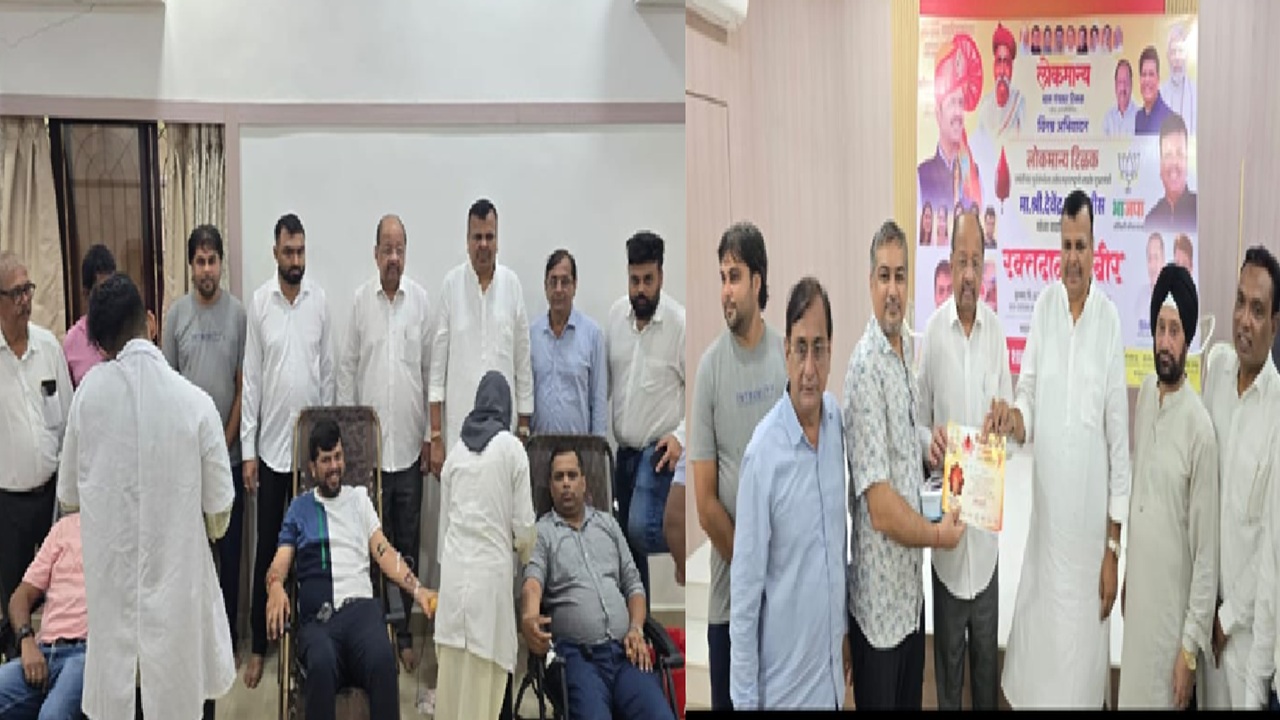 देवेंद्र फडणवीस यांच्या वाढदिवसानिमित्त बोरिवलीत ‘सेवामय उपक्रम’; माजी खासदार गोपाल शेट्टी यांच्या हस्ते रक्तदात्यांचा सन्मान