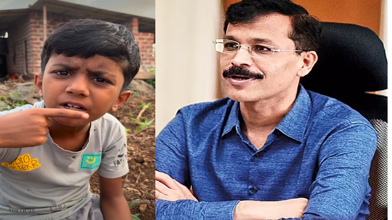 या बायका मिसरी लावतात अन् गावभर हिंडतात…! चिुमकल्याची तुकाराम मुंढेंकडे मजेशीर तक्रार, पाहा VIDEO