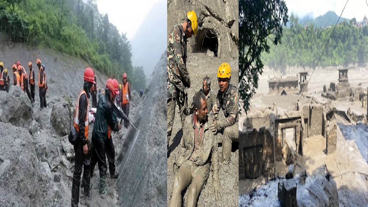 नेपाळमधील विध्वंसक प्रलय! देवीघाट प्रकल्प बाधित, जलविद्युत प्रकल्पांत ५०० जण अडकले तर, भारताला होणारा वीजपुरवठा निम्म्यावर