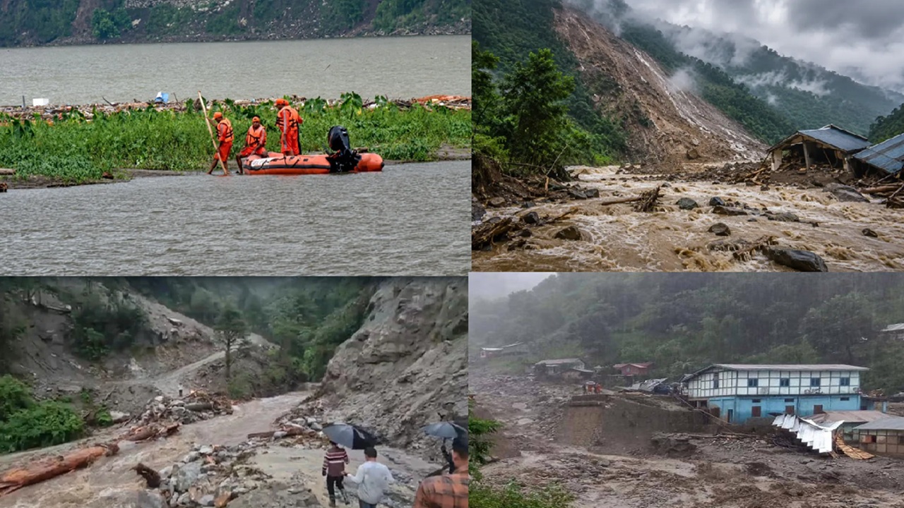 अरुणाचल प्रदेशात पावसाचा हाहाकार! मुसळधार पावसामुळे मोठे भूस्खलन आणि अचानक पूर; ४ मृत्यू, ५ सैनिक बेपत्ता