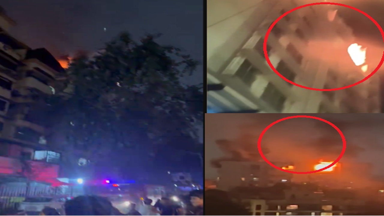 VIDEO!मुंबईतील विलेपार्लेत अग्नितांडव; उच्चभ्रू इमारतीला भीषण आग, अडीच वर्षांच्या चिमुरड्यासह एका महिलेचा मृत्यू