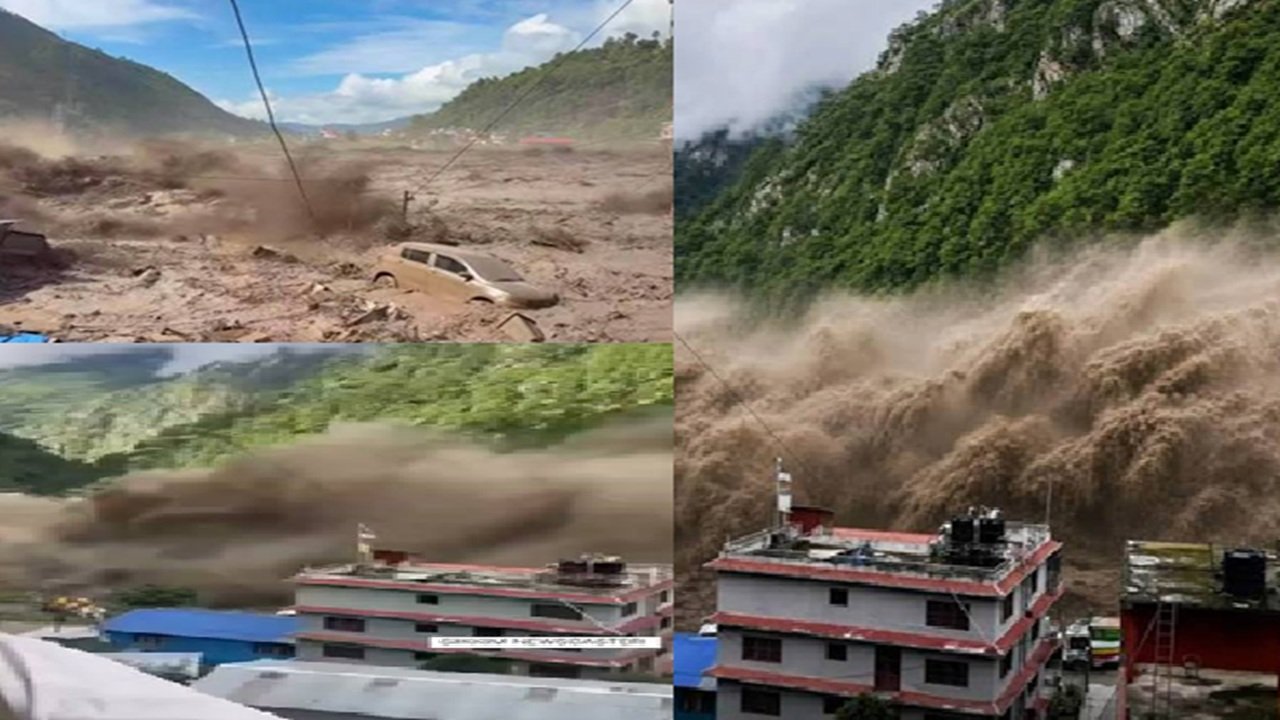 नेपाळमध्ये हाय अलर्ट जारी! हवामानही स्वच्छ असतानाही नेपाळमध्ये भीषण पूर, ७ जणांचा मृत्यू, ४१ हून अधिक बेपत्ता