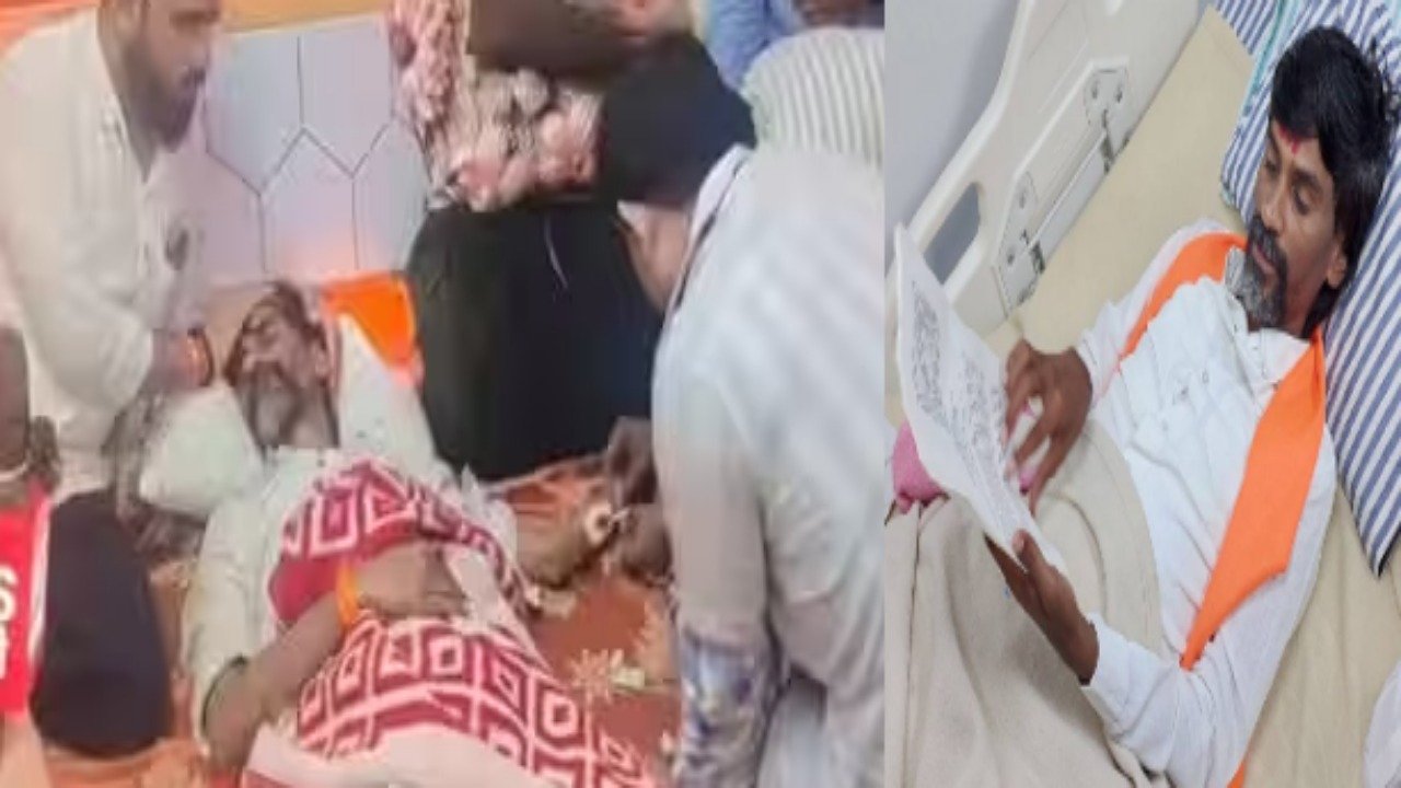 मनोज जरांगे पाटलांनी अखेर २० दिवसांनी उपोषण सोडलं; प्रकृती खालावली, उपचारांसाठी छत्रपती संभाजीनगरकडे रवाना
