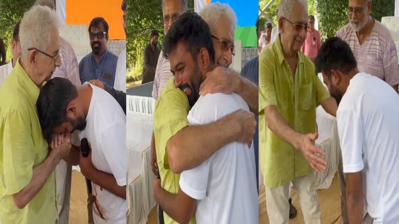 शिवाजी पार्कबाहेरील CJP च्या आंदोलनात बॉलिवूडस्टार नसीरुद्दीन शाह; सर्वांनाच बसला धक्का,अभिजित दीपके थेट पाया पडला