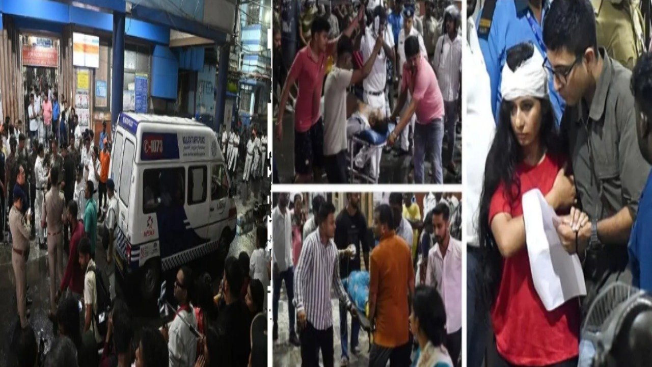 भयानक!  दुर्गाोत्सवात पूजा मंडपात चेंगराचेंगरी; १९ जणांचा मृत्यू, तर २५ जण जखमी